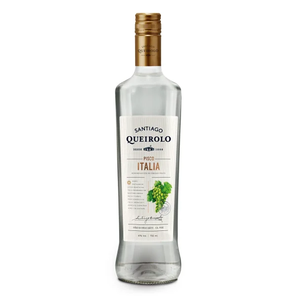 Pisco Italia Santiago Queirolo 750 ml